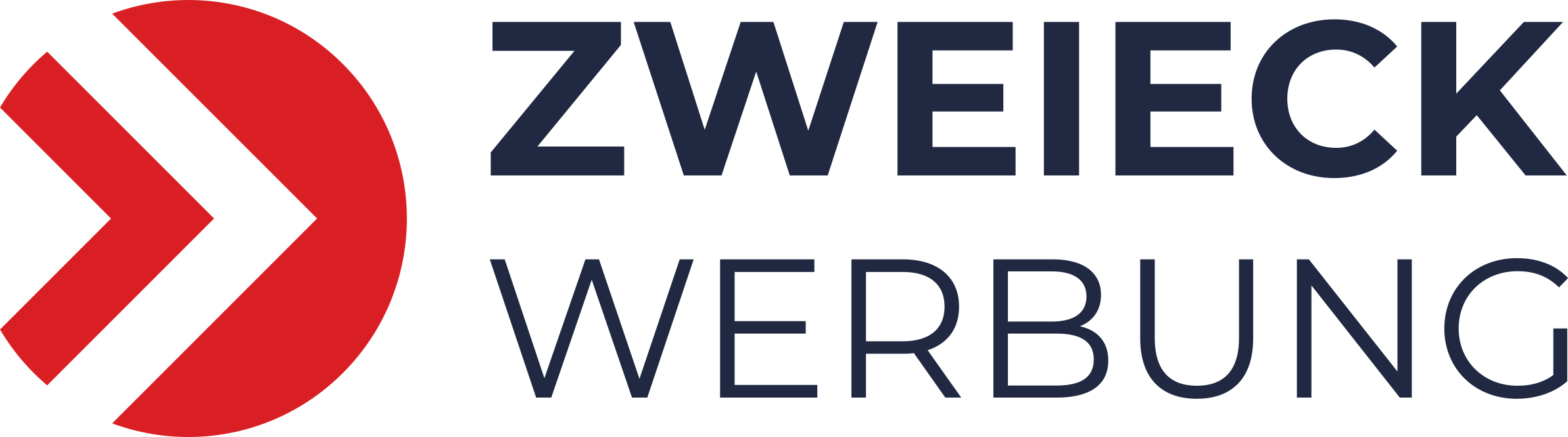 Zweieck Werbung Logo 